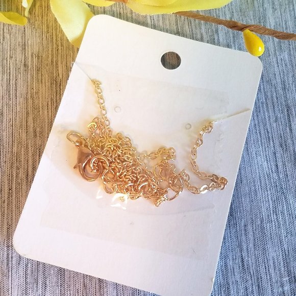 NWOT Blue & Green Butterfly Necklace - Picture 2 of 4